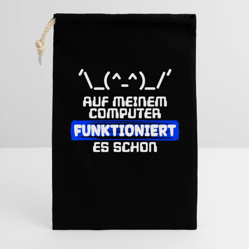 Computer Developer Software Developer Statement Gift Bag 30 x 45 cm