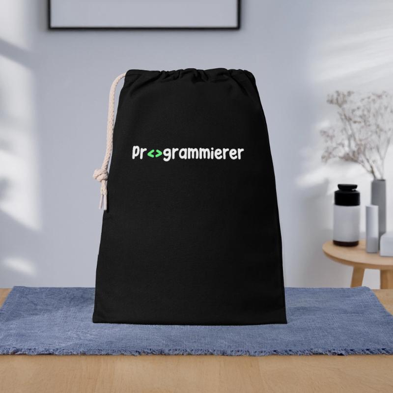 Programmer, Geek, Scripting, Code, Nerd Gift Bag 30 x 45 cm