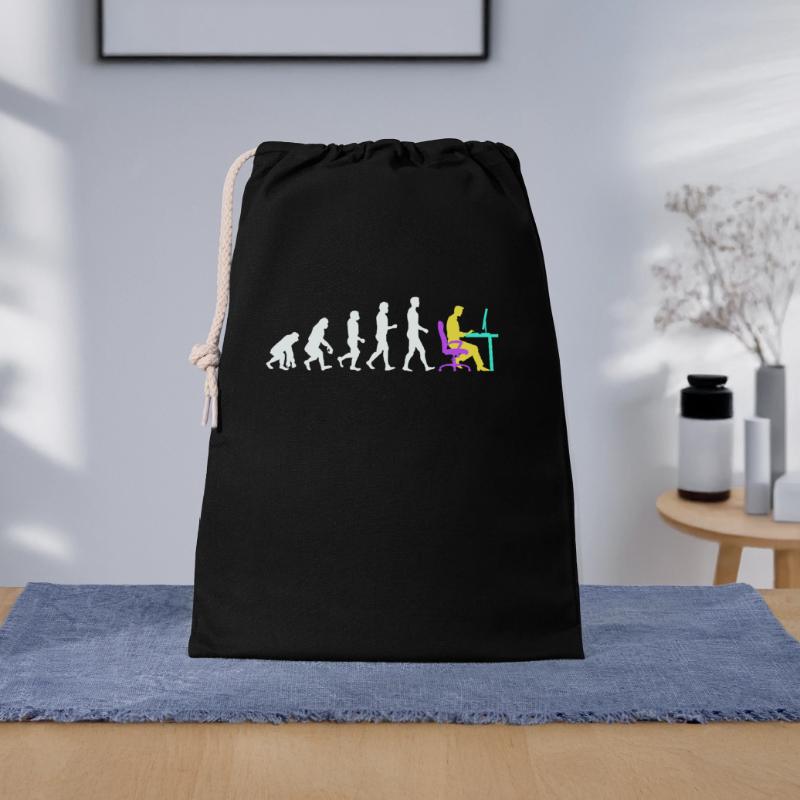 Developer Evolution Computerfreak Open Source Geschenkbeutel aus Baumwolle (30 x 45 cm)