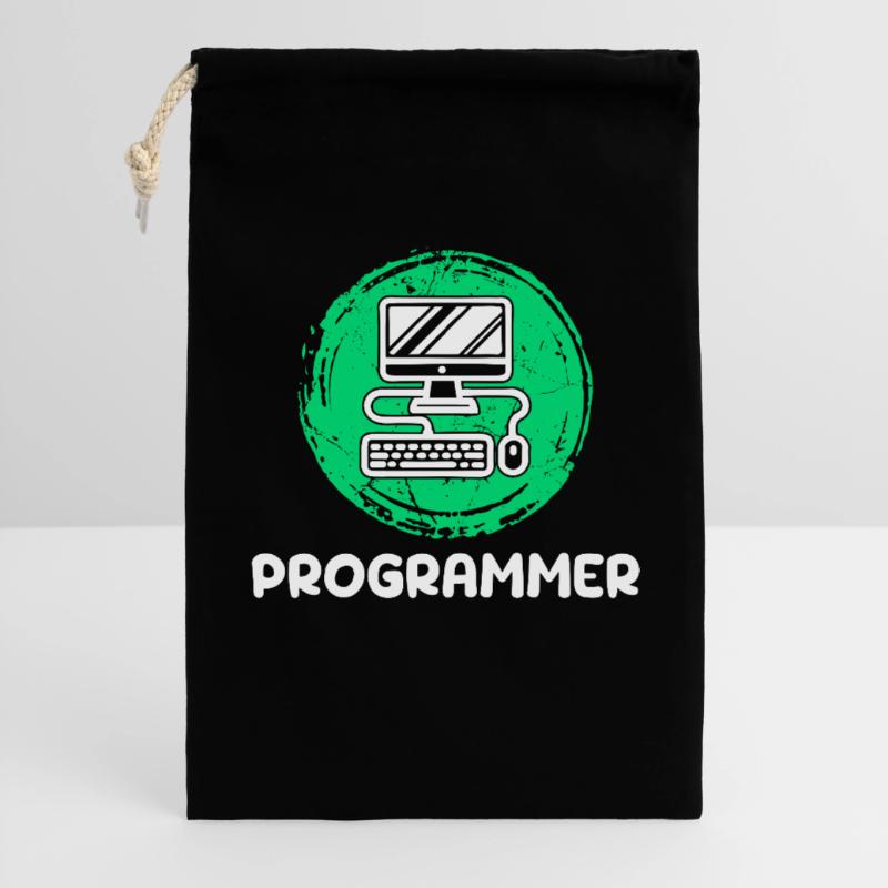 Computer Developer Programmierer Computerfreak Geschenkbeutel aus Baumwolle (30 x 45 cm)