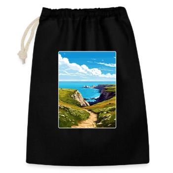 Kanalinseln Nationalpark Kalifornien Reisen - Geschenkbeutel aus Baumwolle (30 x 45 cm) - Schwarz - Vorne