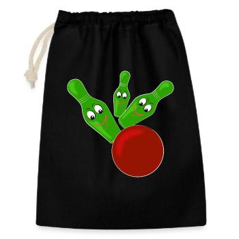 Skittles - Sac cadeau 30 x 45 cm - noir - Devant