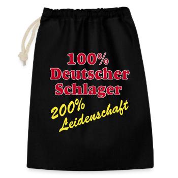 Schlager Party , Schlager Music , Schlager 100% - Gift Bag 30 x 45 cm - black - Front