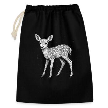 Fawn - Gift Bag 30 x 45 cm - black - Front