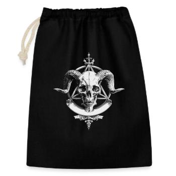 Demon Skull - Gift Bag 30 x 45 cm - black - Front