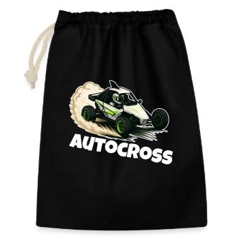 Autocross Stockcar Spécial Cross - Sac cadeau 30 x 45 cm - noir - Devant