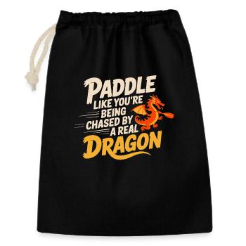 Dragon Boat Festival Paddling  - Gift Bag 30 x 45 cm - black - Front