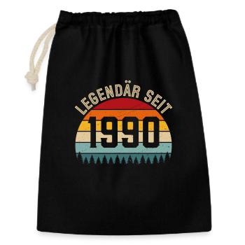 Legendary since 1990 – Born in 1990 - Gift Bag 30 x 45 cm - black - Front