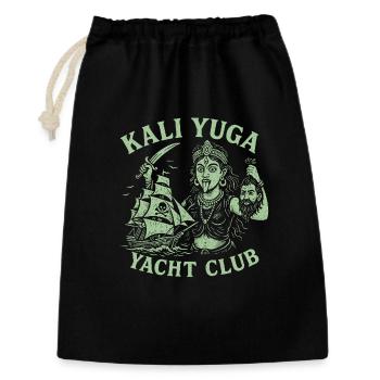 Kali Yuga Yacht Club - Gift Bag 30 x 45 cm - black - Front