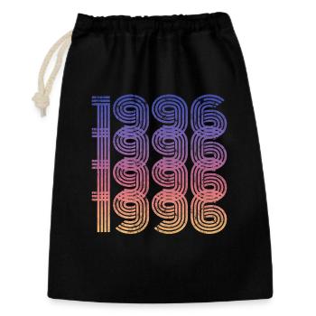 1996 30th Birthday - Gift Bag 30 x 45 cm - black - Front