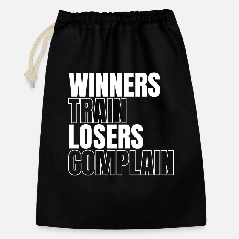 Winners - Gift Bag 30 x 45 cm - black
