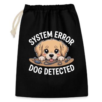 Cute Labrador Funny Dog Troublemaker - Gift Bag 30 x 45 cm - black - Front