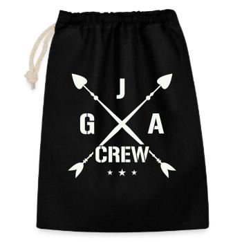 Bachelor Crew Bachelor Party - Gift Bag 30 x 45 cm - black - Front