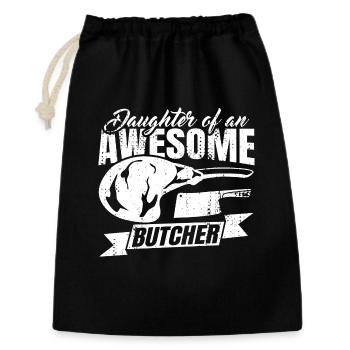 Butcher's daughter - Gift Bag 30 x 45 cm - black - Front