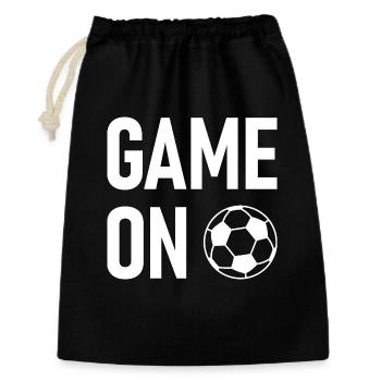 Fußball Soccer Game On - Gift Bag 30 x 45 cm - black - Front