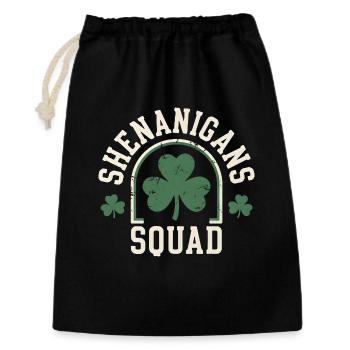 Shenanigans Squad Shamrock Fun - Gift Bag 30 x 45 cm - black - Front