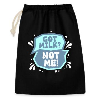Lactose intolerance Lactose intolerant - Gift Bag 30 x 45 cm - black - Front