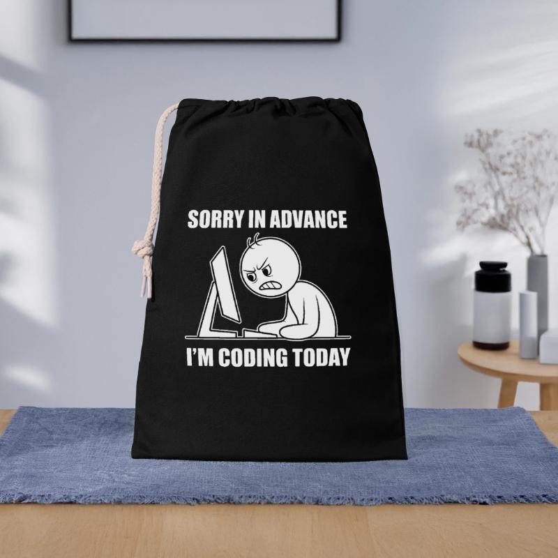 Proud software developer for programming students Gift Bag 30 x 45 cm