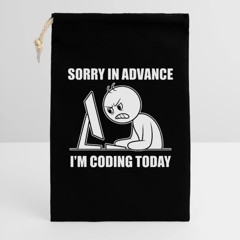 Proud software developer for programming students Gift Bag 30 x 45 cm