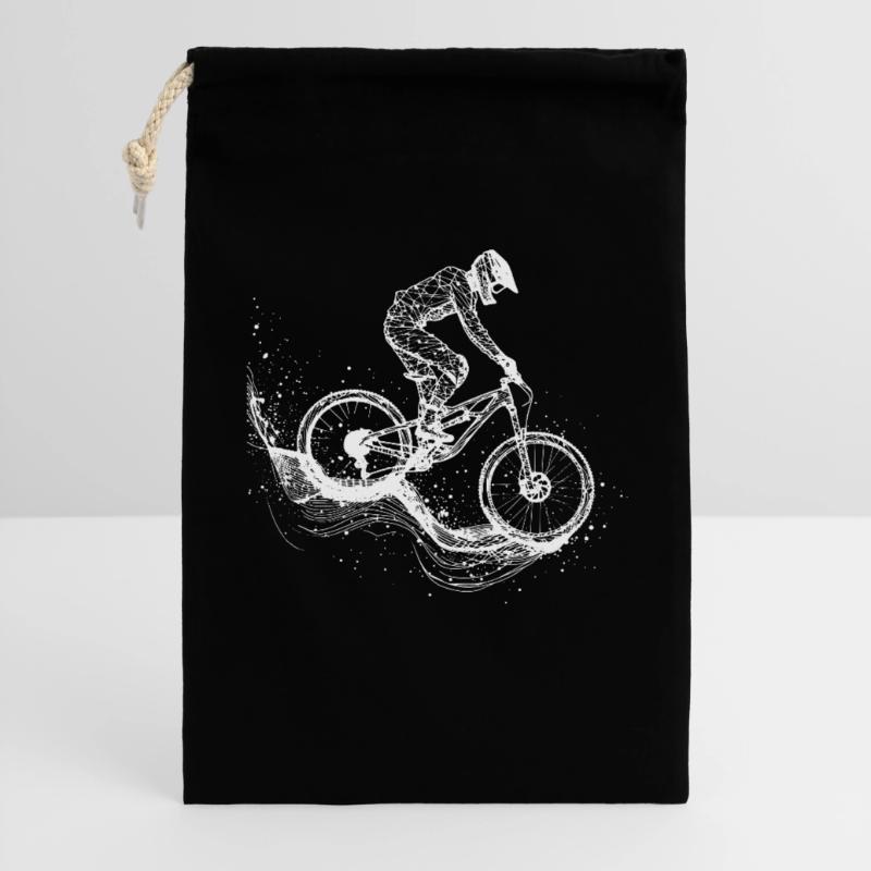 Dessin VTT Sac cadeau 30 x 45 cm