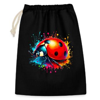 Ladybird - Gift Bag 30 x 45 cm - black - Front
