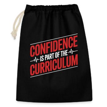 La confiance des ambulanciers fait partie des services d’urgence - Sac cadeau 30 x 45 cm - noir - Devant