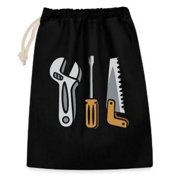 Tool Set – DIY Design - Gift Bag 30 x 45 cm - black - Front