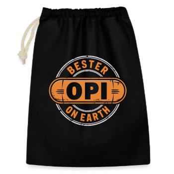 Meilleur grand-père - Sac cadeau 30 x 45 cm - noir - Devant