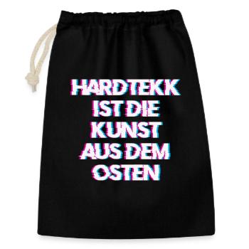 Hardtekk Tekk - Gift Bag 30 x 45 cm - black - Front