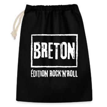 Breton Edition Rock - Gift Bag 30 x 45 cm - black - Front