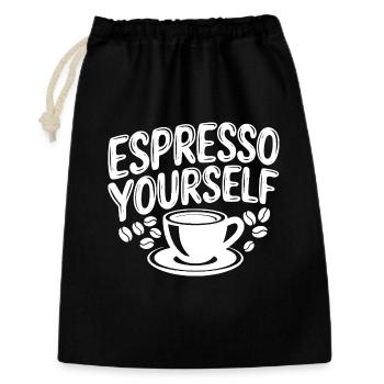 Espressez-vous Coffee Delicies - Sac cadeau 30 x 45 cm - noir - Devant