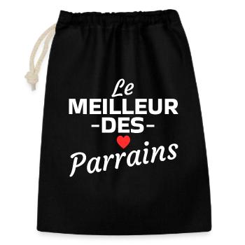 The best of sponsors - Gift Bag 30 x 45 cm - black - Front