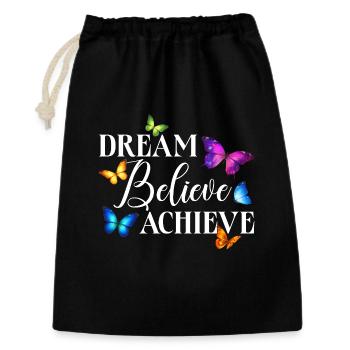 Inspiring Butterfly Monarch Butterfly Garden - Gift Bag 30 x 45 cm - black - Front