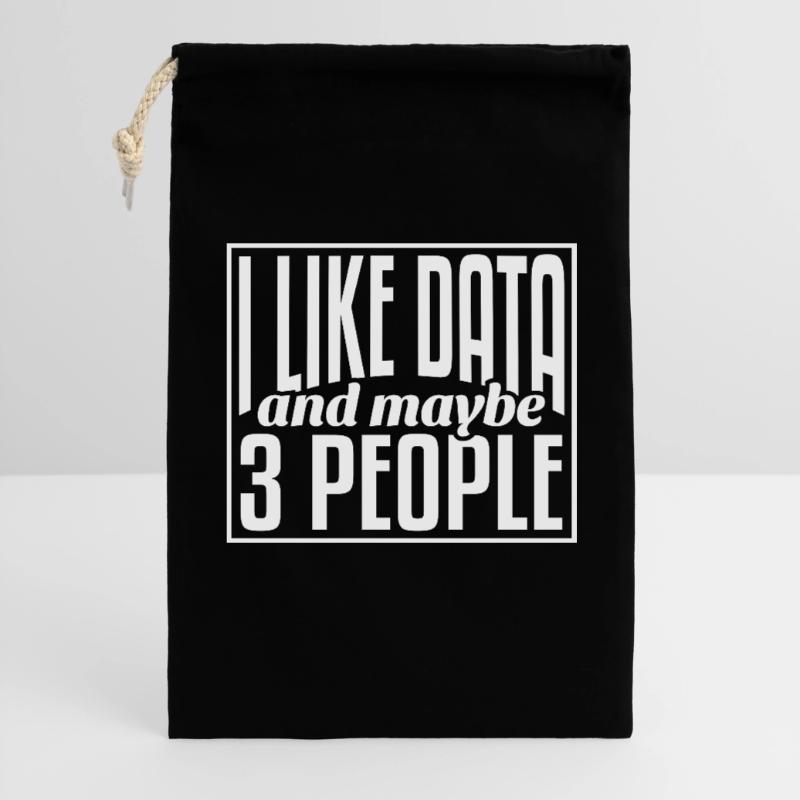 Data Data Science Data Analyst Gift Bag 30 x 45 cm