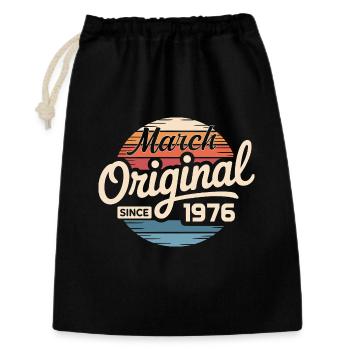 Legendary since march 1976 - Gift Bag 30 x 45 cm - black - Front