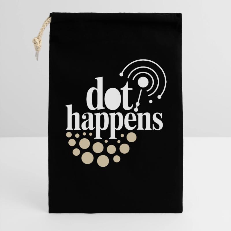 Dot Happens Morse Code Fun Sac cadeau 30 x 45 cm