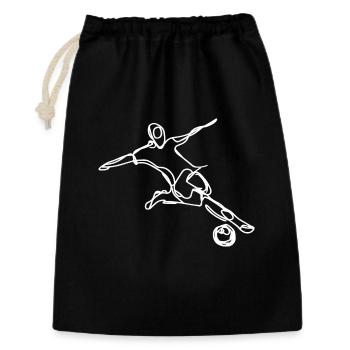 Footballer - Gift Bag 30 x 45 cm - black - Front