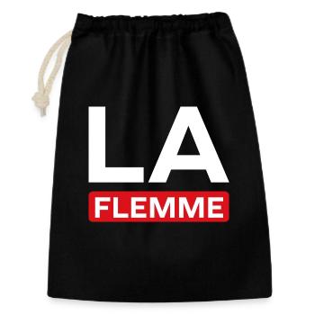 Lazy - Gift Bag 30 x 45 cm - black - Front