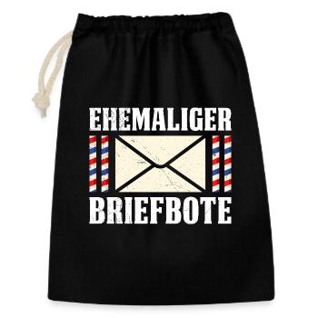 Postman FORMER POSTMAN Funny - Gift Bag 30 x 45 cm - black - Front