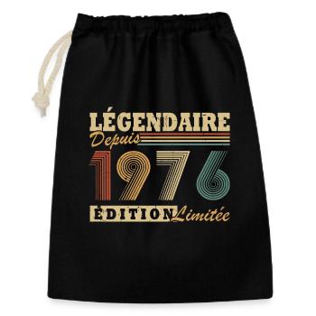 Legendary Since 1976 Vintage Birthday Gift - Gift Bag 30 x 45 cm - black - Front