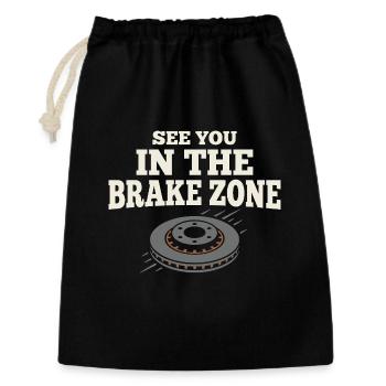 Track Day Brake Dust Hpde Track Car Autocross - Gift Bag 30 x 45 cm - black - Front