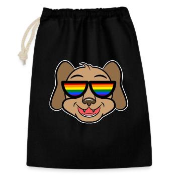 Sexuality Cool Dog Transgender Csd Lgbt Gay - Gift Bag 30 x 45 cm - black - Front