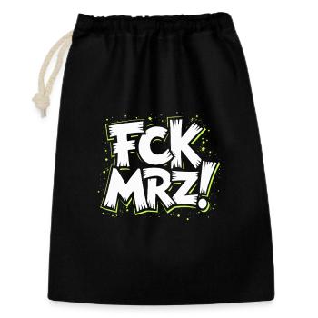FCK Mar Political Protest Slogan - Gift Bag 30 x 45 cm - black - Front