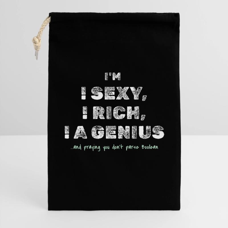 Boolean Joke – Funny Dev Tee Gift Bag 30 x 45 cm