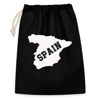 spanien spain - Geschenkbeutel aus Baumwolle (30 x 45 cm) - Schwarz - Vorne