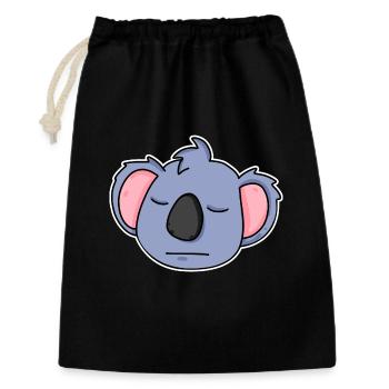 Koala Head Animal Tired - Gift Bag 30 x 45 cm - black - Front
