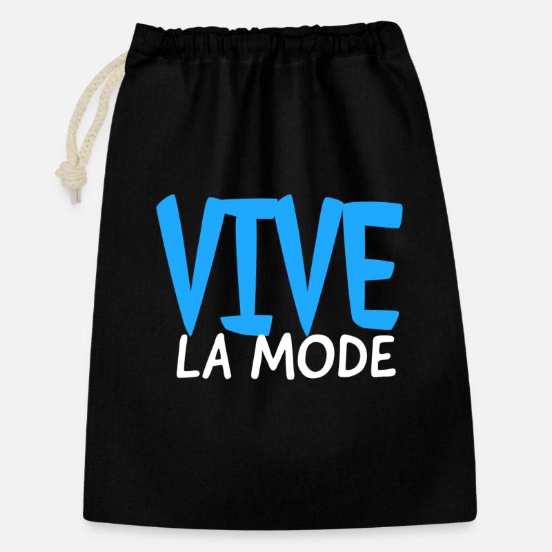 vive la mode vive la mode - Sac cadeau 30 x 45 cm - noir