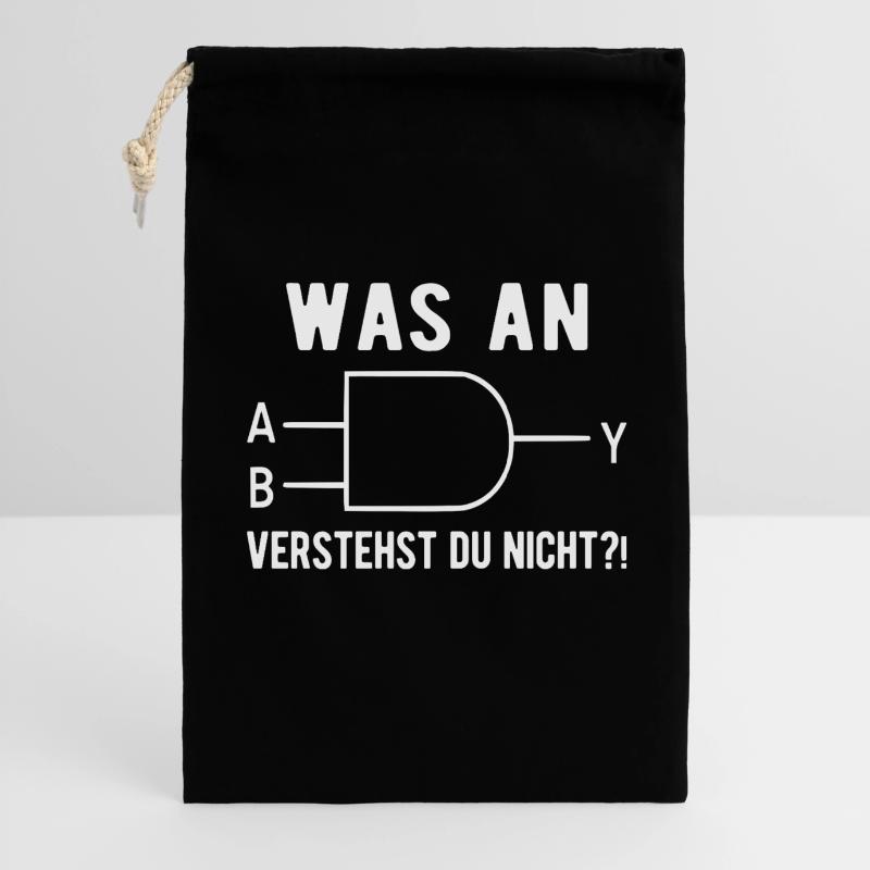 Computer Scientist Nerd Programmer Admin Ges Gift Bag 30 x 45 cm