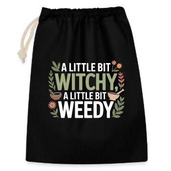 Spécialiste botanique clinique certifié en vêtements - Sac cadeau 30 x 45 cm - noir - Devant
