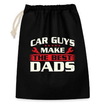 Car Guys Make The Best Dads Funny Auto Lover Quote - Gift Bag 30 x 45 cm - black - Front